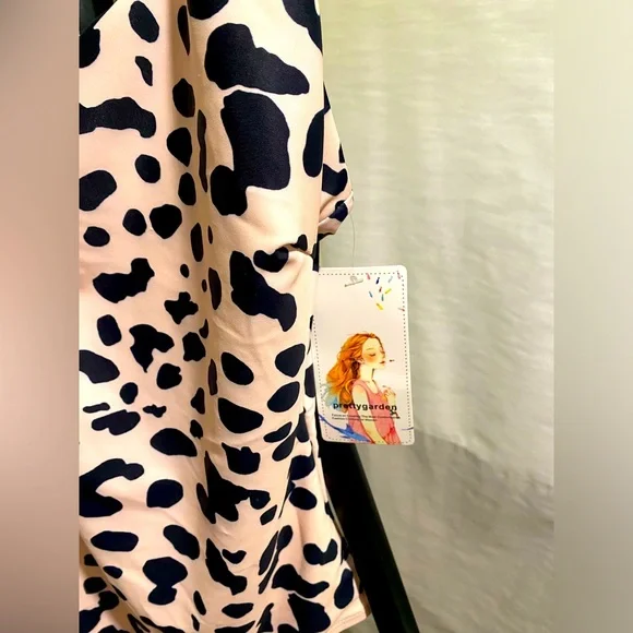 NWT Pretty Garden brand one piece, swimsuit size M - Picture 3 of 5